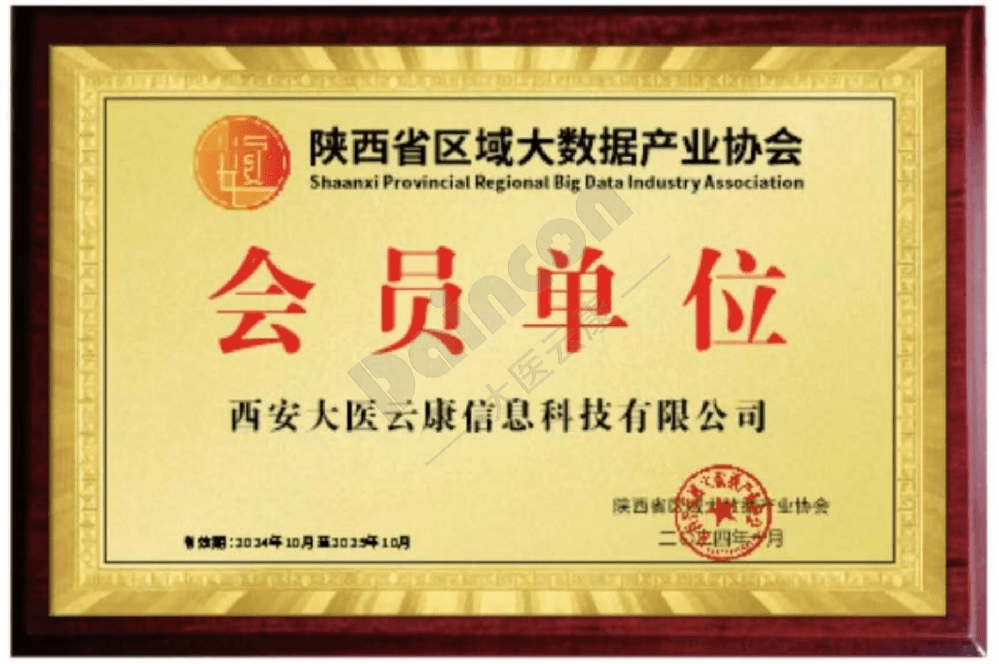 陕西省区域大数据产业协会